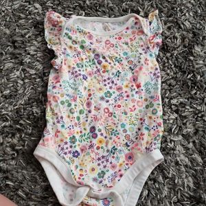 Gap floral onesie